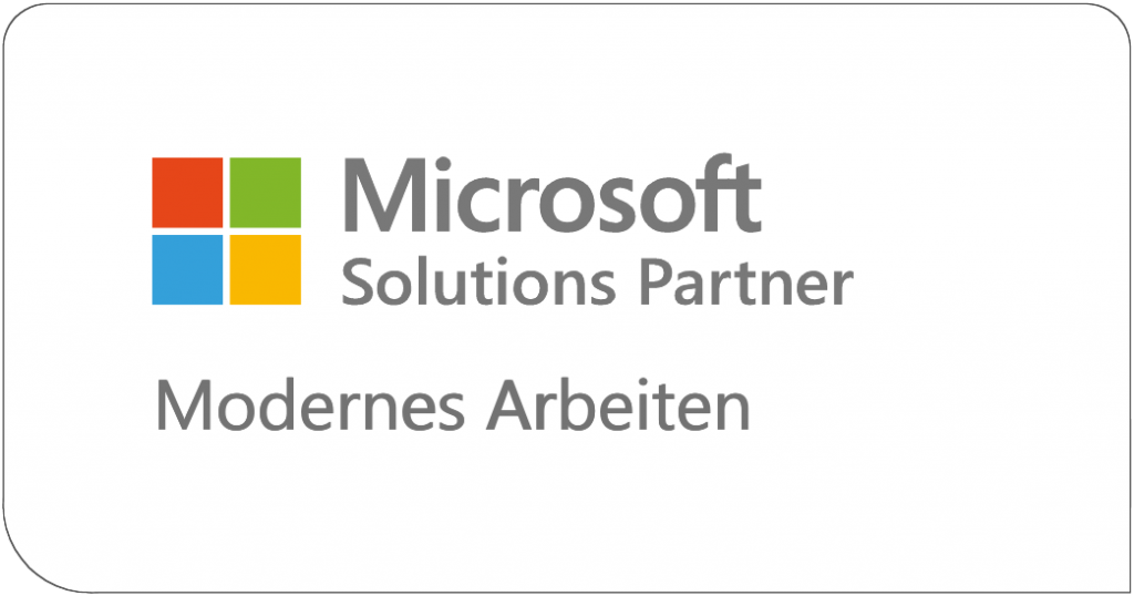 Microsoft Solution Partner Modernes Arbeiten
